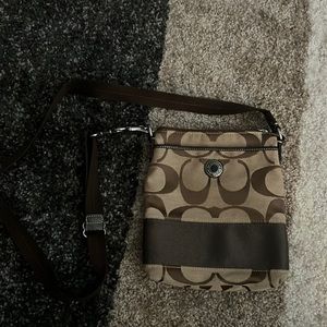 Coach cross body bag